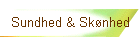 Sundhed & Skønhed