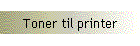 Toner til printer