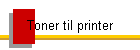 Toner til printer