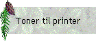 Toner til printer